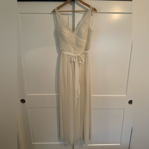 BHLDN Fleur by Hitherto Ivory Gown - size 12